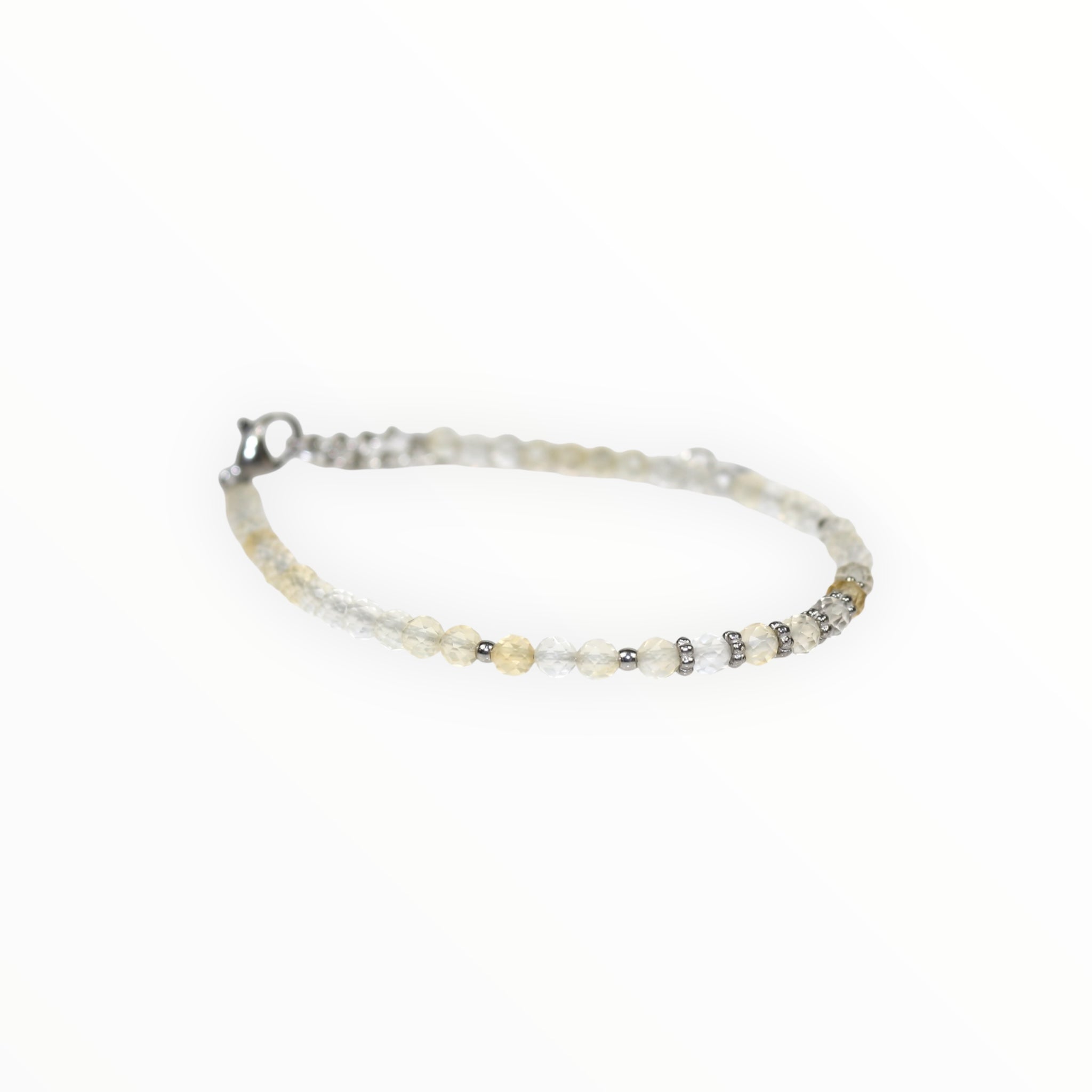 Bracelet "Eveil" Citrine facettée
