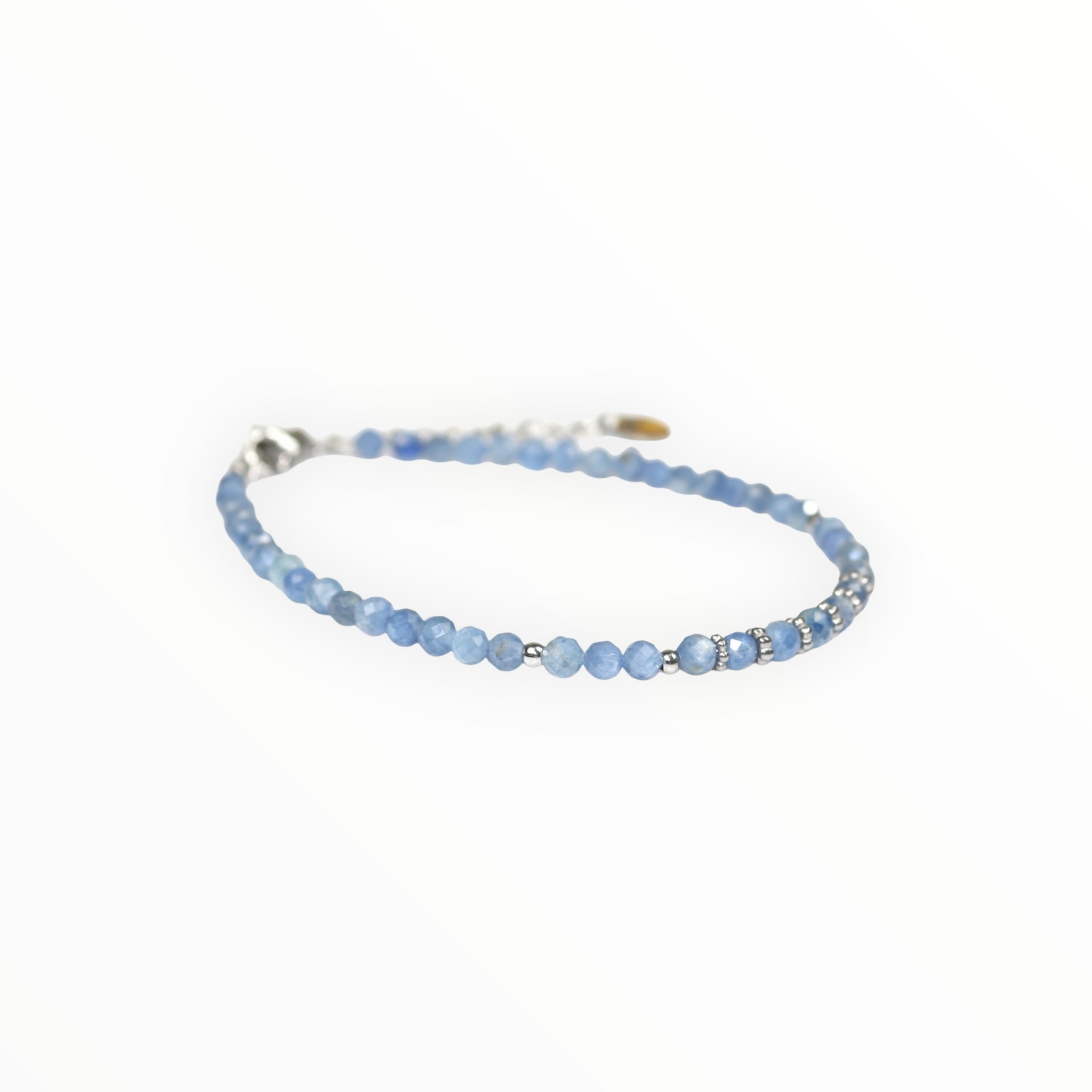 Bracelet "Eveil" Cyanite facettée