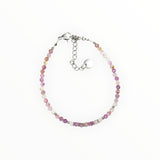Bracelet "Eveil" Lépidolite facettée