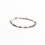 Bracelet "Eveil" Rhodonite facettée