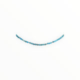 Collier "Eveil" Apatite bleue facettée