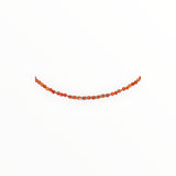 Collier "Eveil" Cornaline facettée