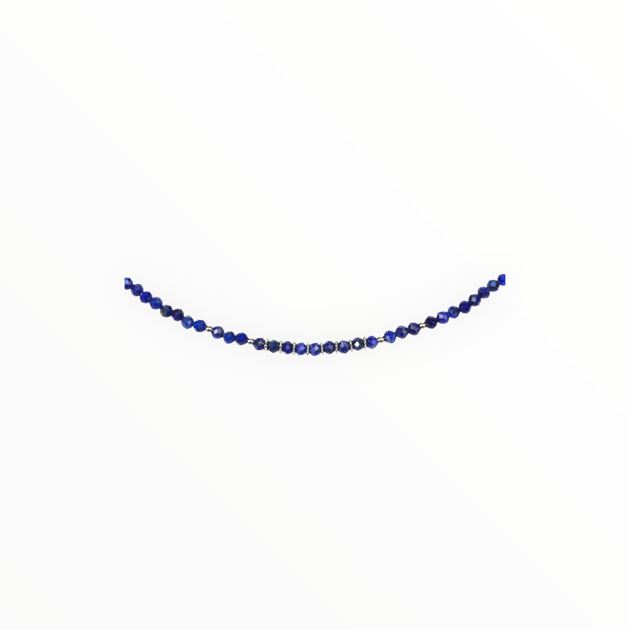 Collier "Eveil"Lapis-Lazuli facetté