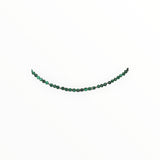 Collier "Eveil"Malachite facettée