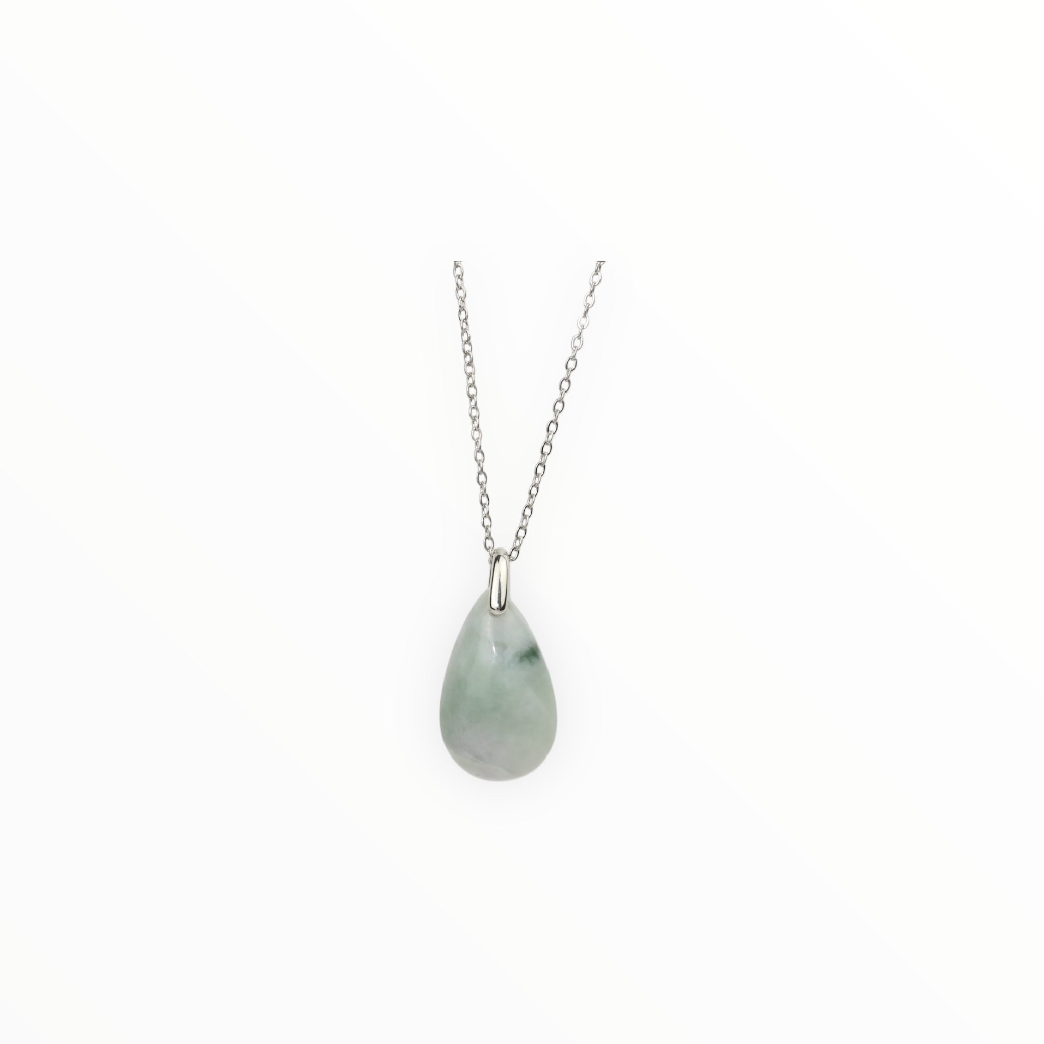 Pendentif Goutte Jade de Birmanie
