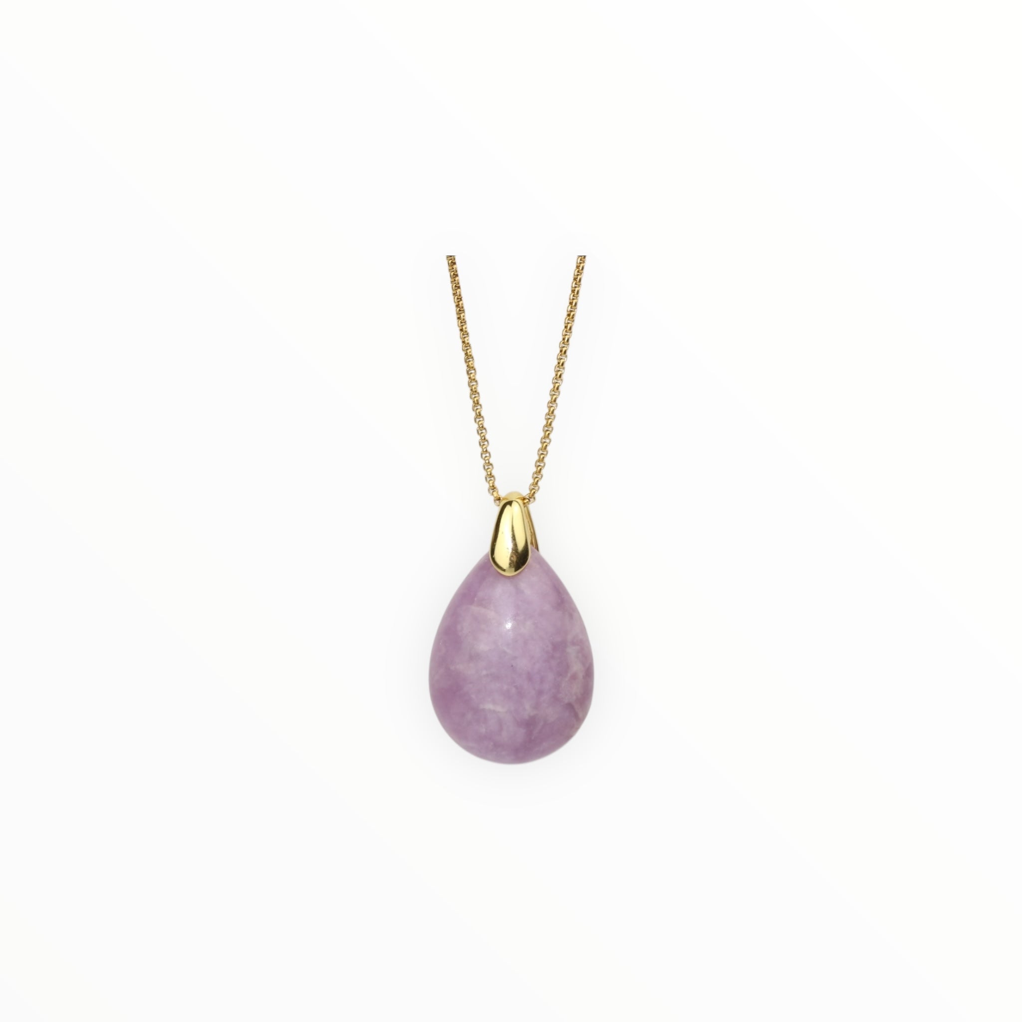 Pendentif Goutte Lépidolite