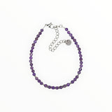 Bracelet "Eveil" Améthyste facettée