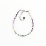 Bracelet "Eveil" Fluorine facettée