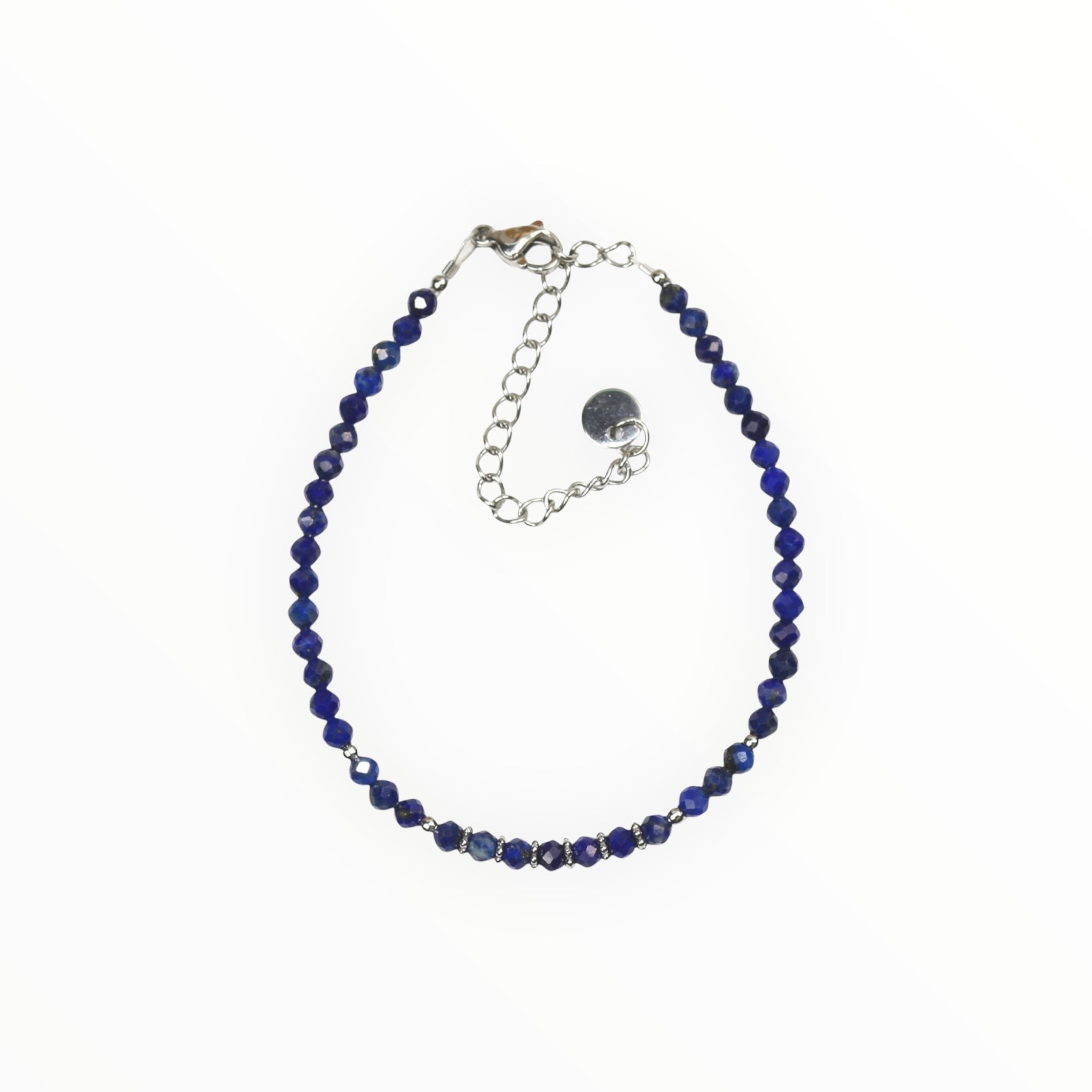 Bracelet "Eveil" Lapis-Lazuli facetté