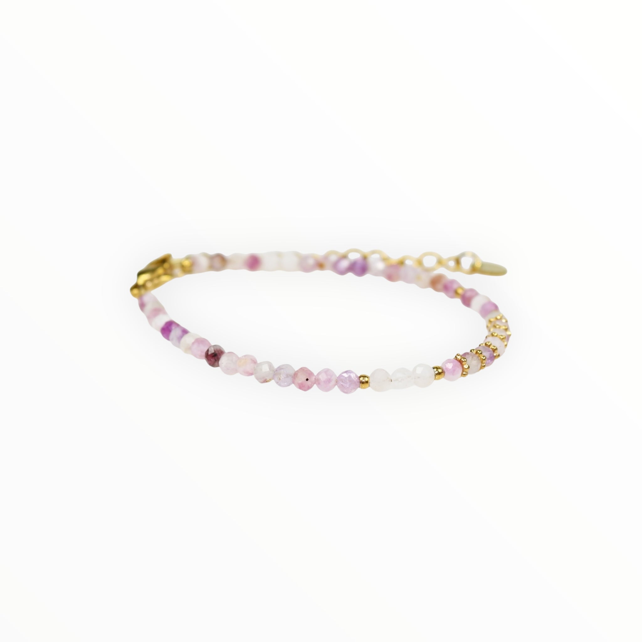 Bracelet "Eveil" Lépidolite facettée