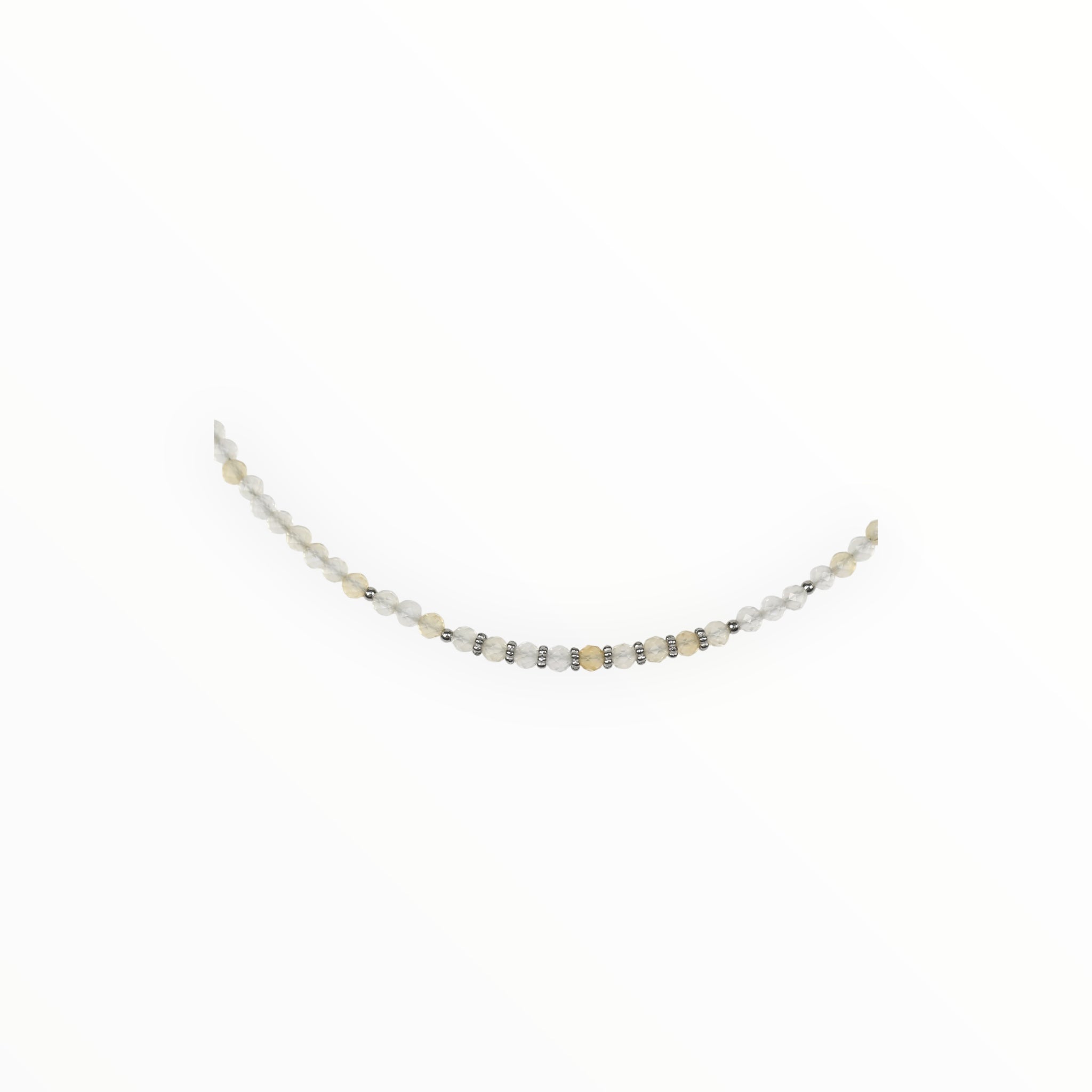 Collier "Eveil" Citrine facettée