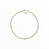 Collier "Eveil" Jade Néphrite facettée