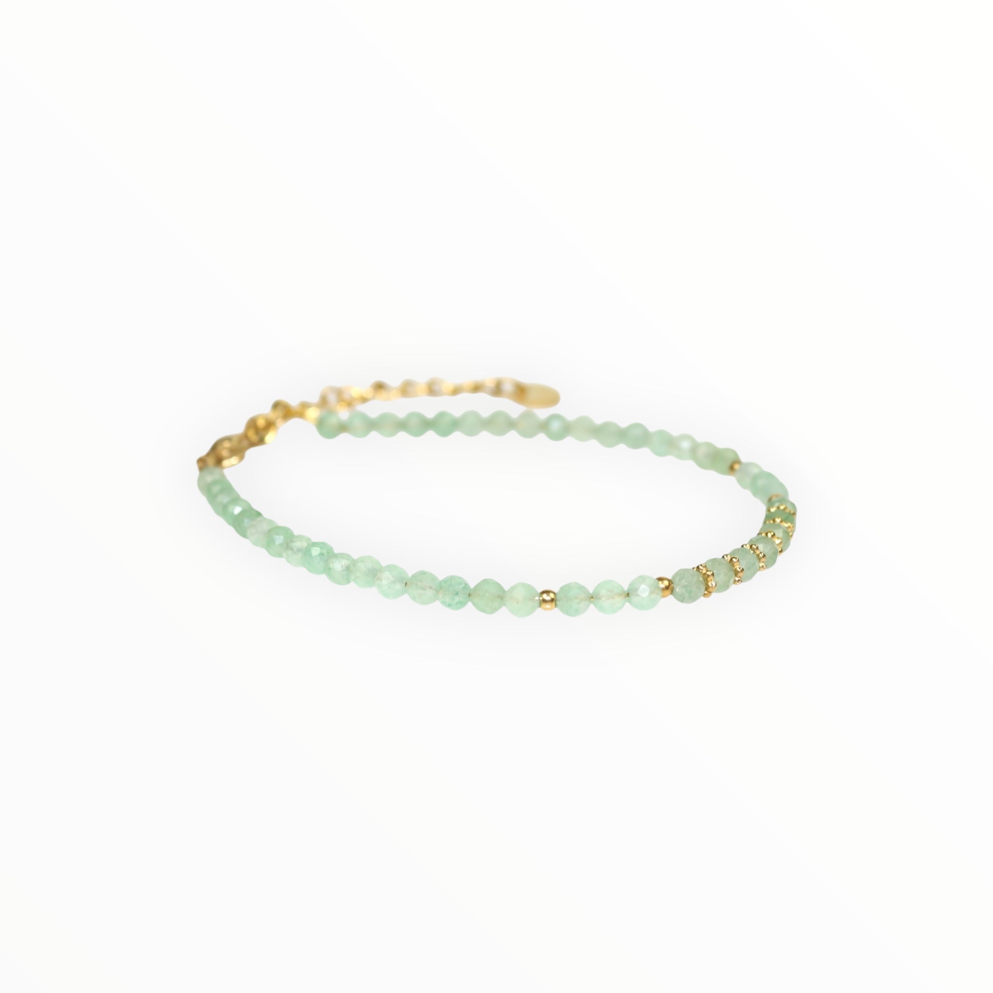 Bracelet "Eveil" Aventurine facettée