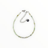 Bracelet "Eveil" Jadéite facettée