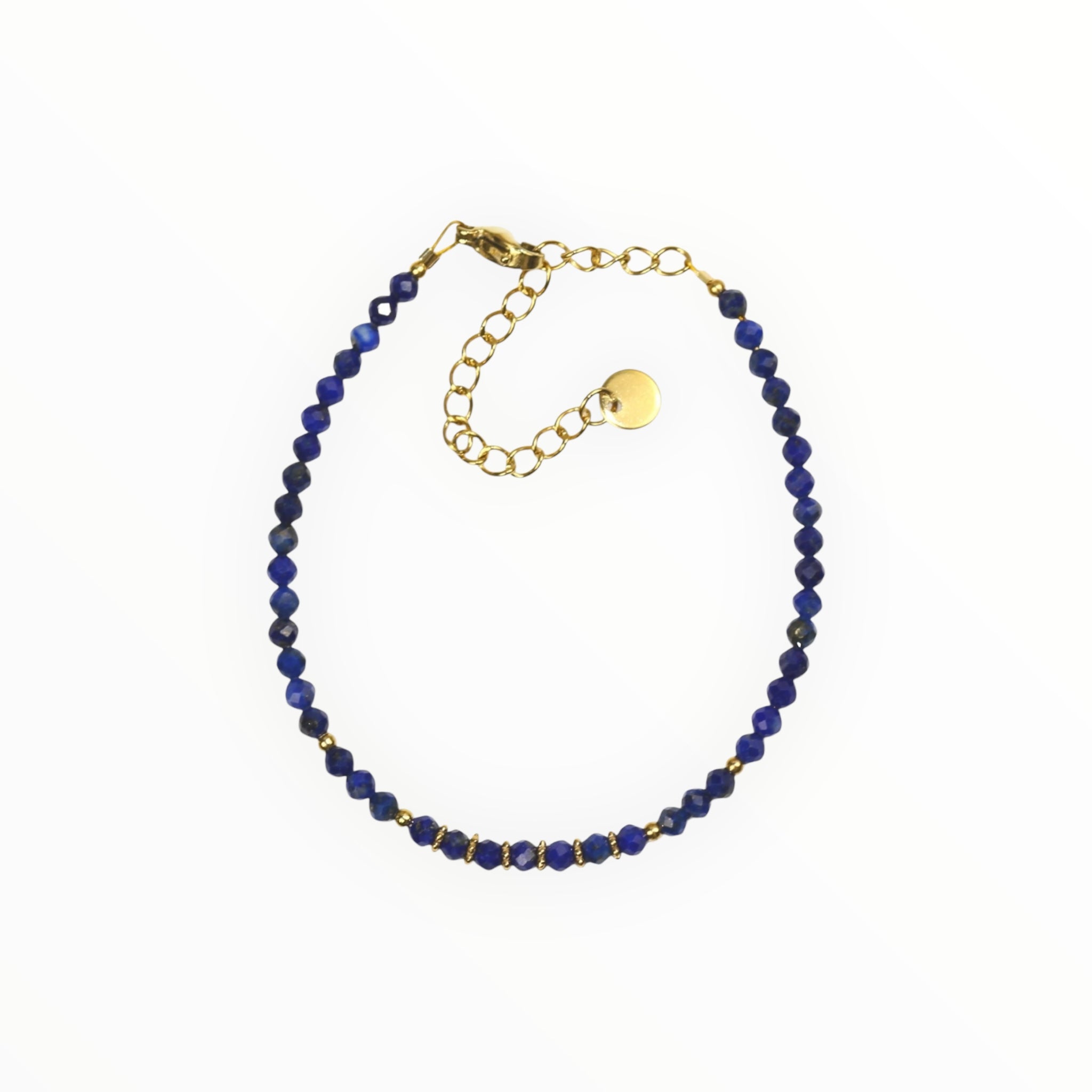 Bracelet "Eveil" Lapis-Lazuli facetté