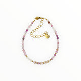 Bracelet "Eveil" Lépidolite facettée