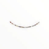 Collier "Eveil" Agate Botswana facettée