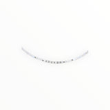 Collier "Eveil" Calcédoine bleue facettée