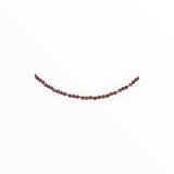 Collier "Eveil" Grenat facetté