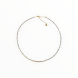 Collier "Eveil" Labradorite facettée