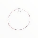 Collier "Eveil" Lépidolite facettée