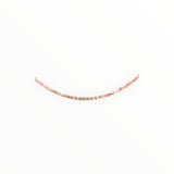 Collier "Eveil" Rhodochrosite facettée