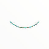 Collier "Eveil" Turquoise Hubei facettée