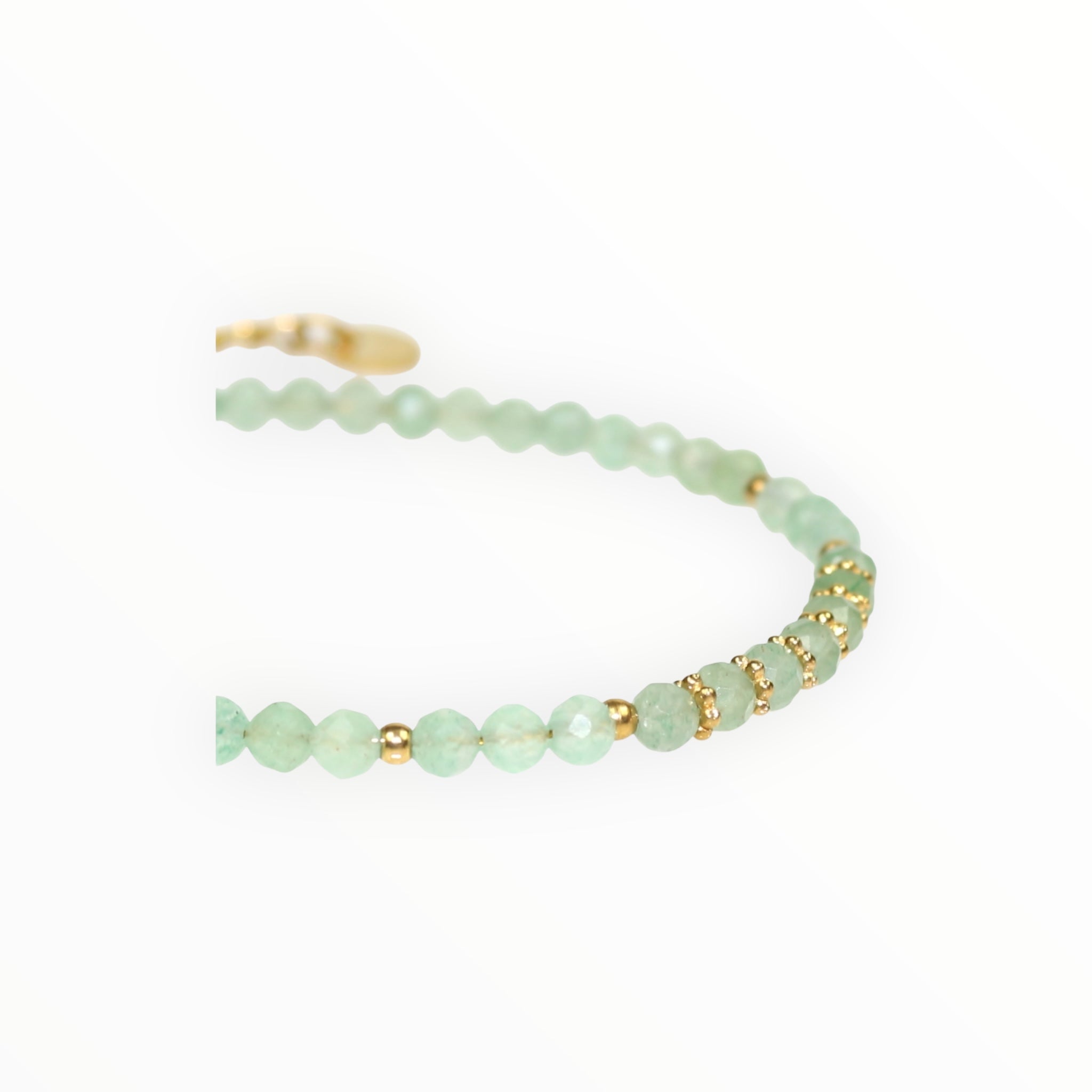 Bracelet "Eveil" Aventurine facettée