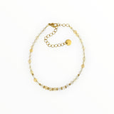 Bracelet "Eveil" Citrine facettée