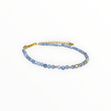 Bracelet "Eveil" Cyanite facettée