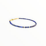 Bracelet "Eveil" Lapis-Lazuli facetté