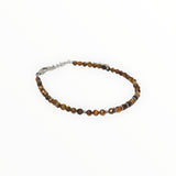 Bracelet  "Eveil" Oeil de Tigre facetté