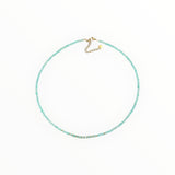 Collier "Eveil"Amazonite facettée