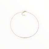 Collier "Eveil" Quartz rose facetté