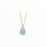Pendentif Goutte Aigue-Marine