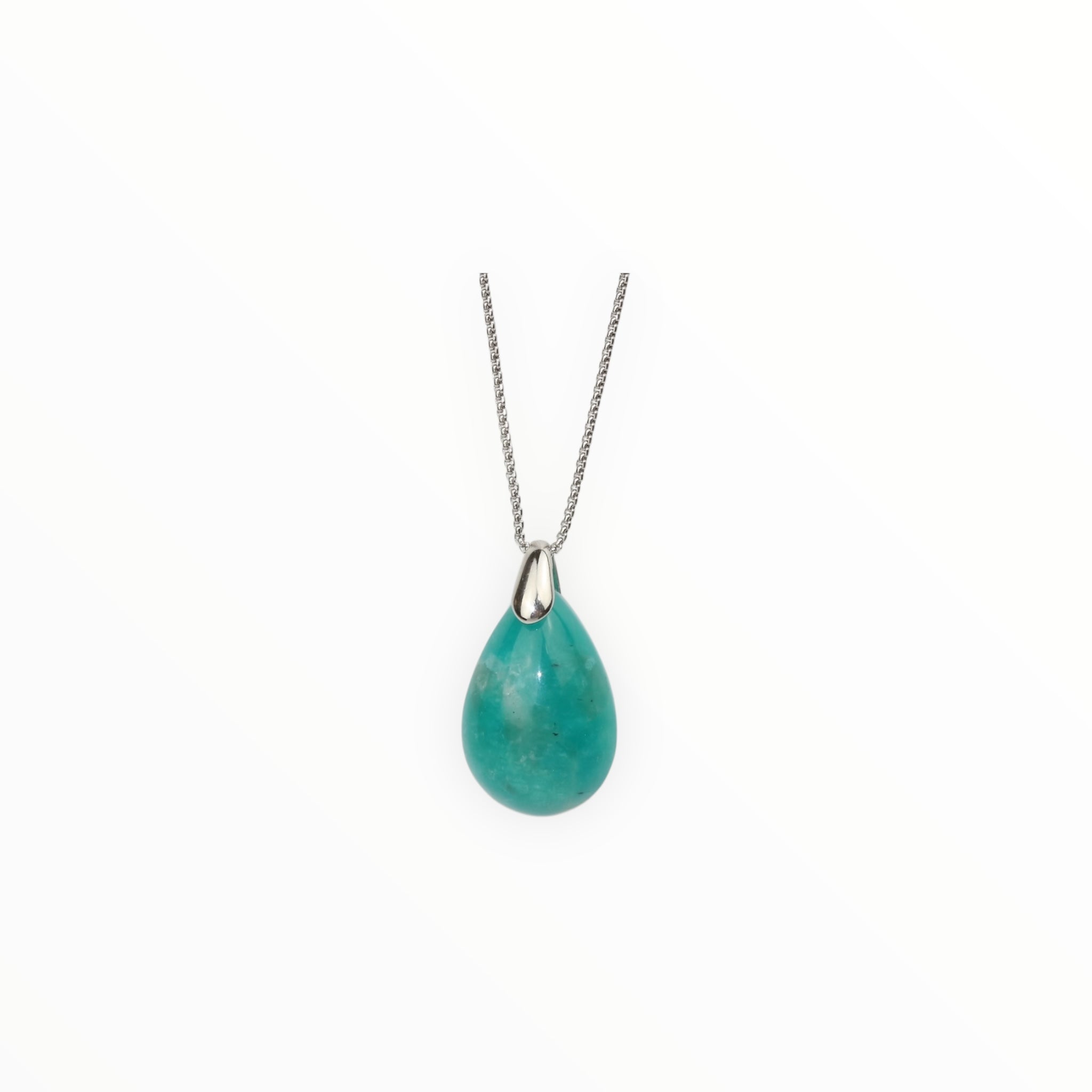 Pendentif Goutte Amazonite