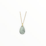 Pendentif Goutte Jade de Birmanie