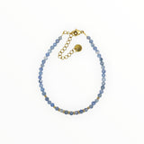Bracelet "Eveil" Cyanite facettée