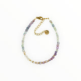 Bracelet "Eveil" Fluorine facettée
