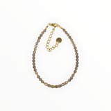 Bracelet "Eveil" Quartz fumé facetté