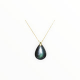 Pendentif Goutte Obsidienne Oeil Céleste