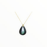 Pendentif Goutte Obsidienne Oeil Céleste