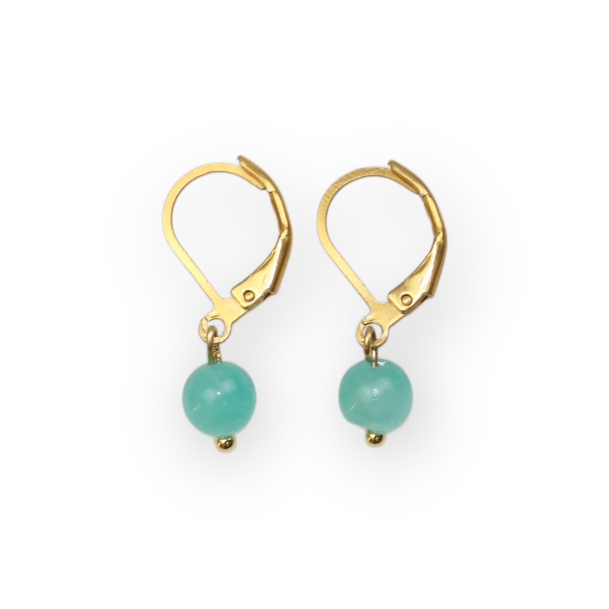 Boucles d'oreilles "Envol" Amazonite
