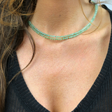 Collier "Eveil"Aventurine facettée