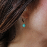Boucles d'oreilles "Envol" Amazonite