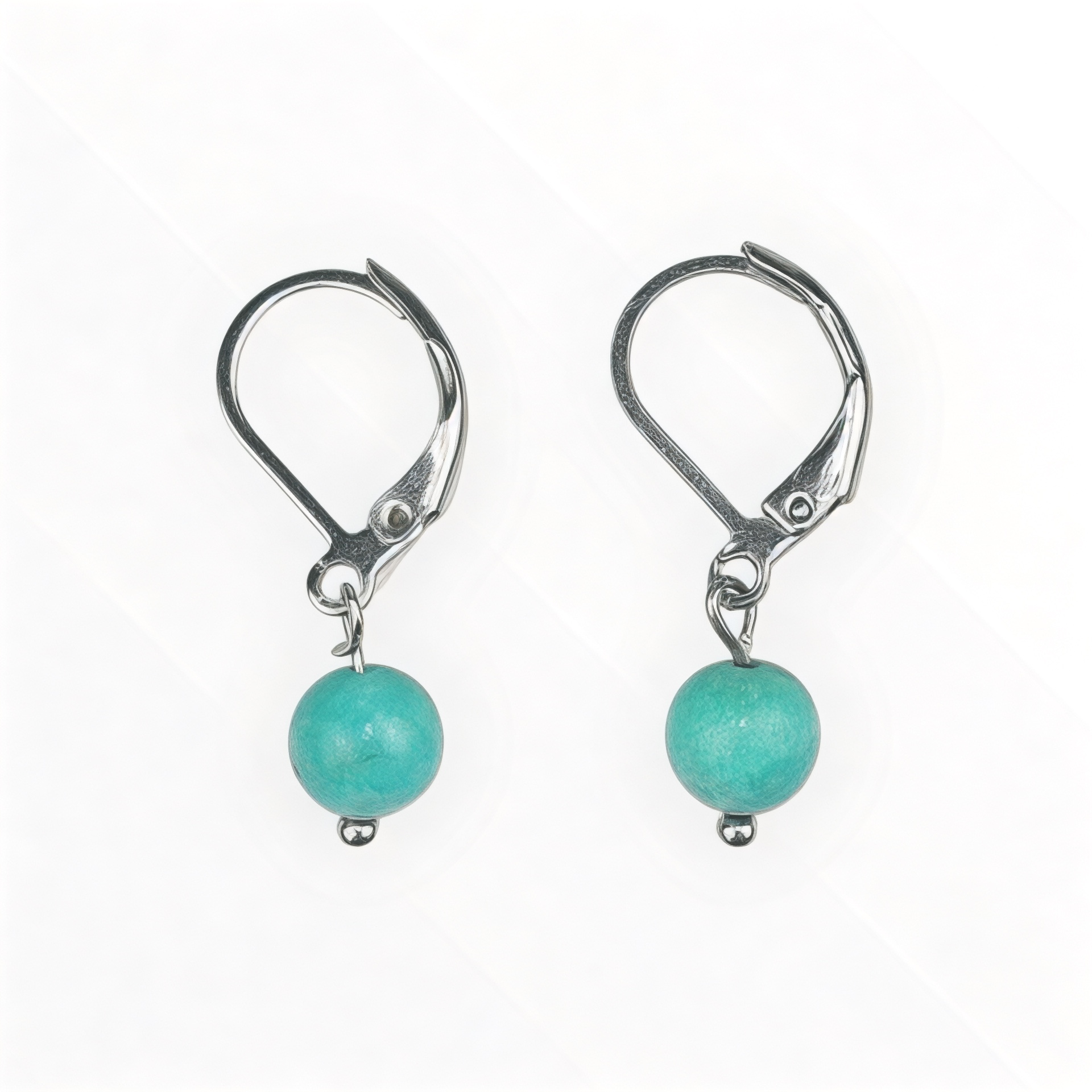Boucles d'oreilles "Envol" Turquoise Hubei