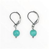 Boucles d'oreilles "Envol" Turquoise Hubei