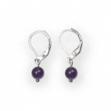 Boucles d'oreilles "Envol" Améthyste