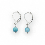Boucles d'oreilles "Envol" Apatite bleue