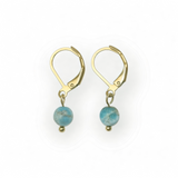 Boucles d'oreilles "Envol" Apatite bleue